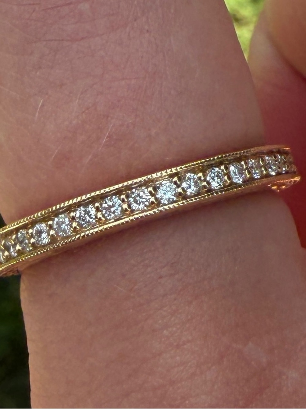 Kensie 14k Gold Lab Diamond Womens Ring